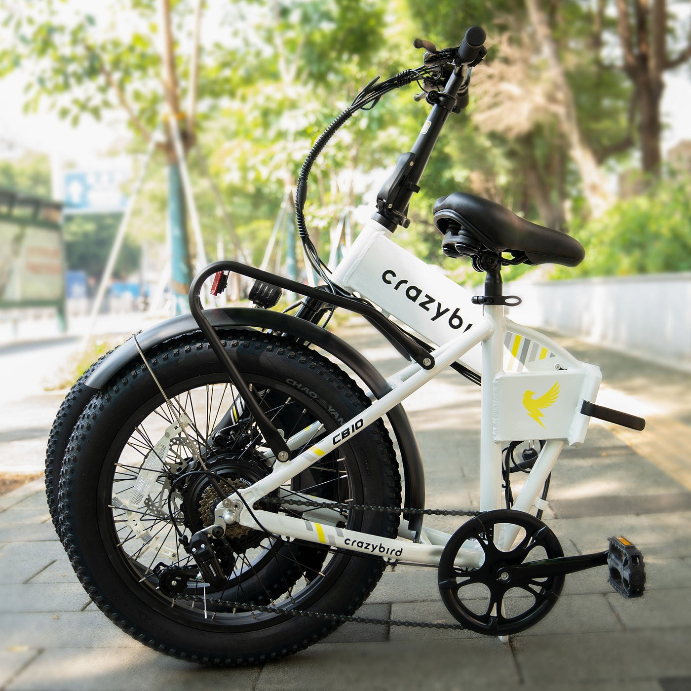 Crazybird CB10 foldable ebike